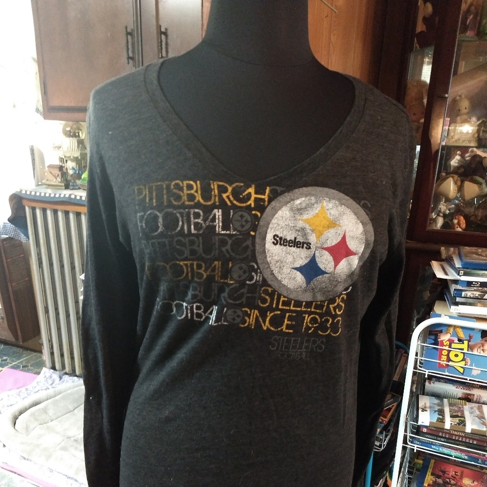 Steelers Burn-out Long Tunic